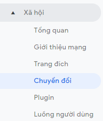 Xem dữ liệu chuyển đổi.