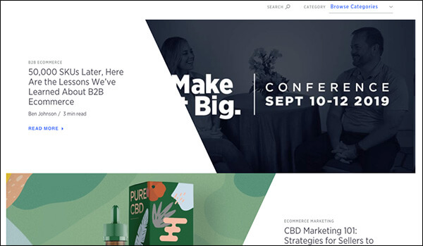 Blog tiếp thị BigCommerce